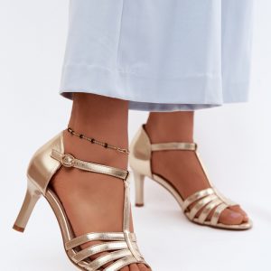 sandalen op hak model 228109 Step in style