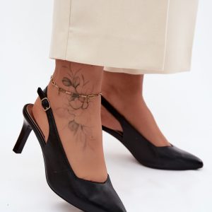 sandalen op hak model 228111 Step in style