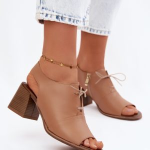 sandalen op hak model 228387 Step in style