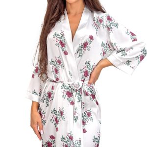 Korte ochtendjas model 228595 Donna
