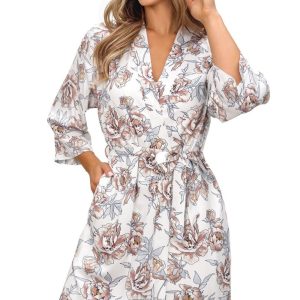 Korte ochtendjas model 228613 Donna