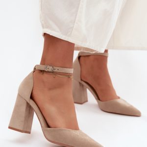 Pumps met dikke hak model 227161 Step in style