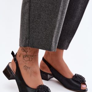 sandalen op hak model 229718 Step in style