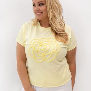 Plus size T-shirt model 230449 Relevance