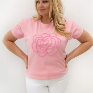 Plus size T-shirt model 230450 Relevance