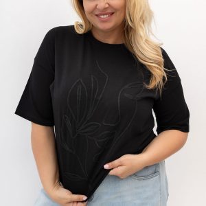 Plus size T-shirt model 230453 Relevance