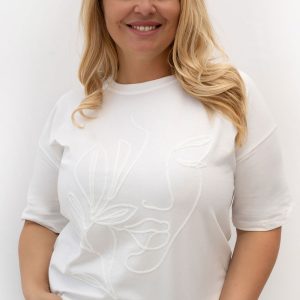 Plus size T-shirt model 230455 Relevance