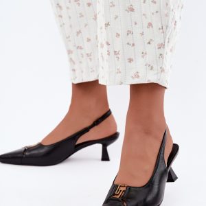 Pumps met dikke hak model 230718 Step in style