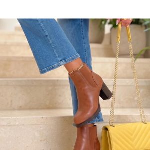Laarsjes met hoge hak model 230785 Solea