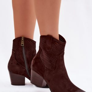 Laarsjes met hoge hak model 230939 Step in style