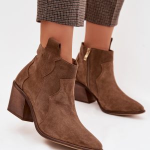 Laarsjes met hoge hak model 230942 Step in style