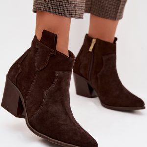 Laarsjes met hoge hak model 230943 Step in style