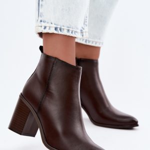 Laarsjes met hoge hak model 231193 Step in style