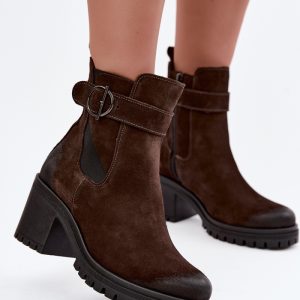 Laarsjes met hoge hak model 231196 Step in style