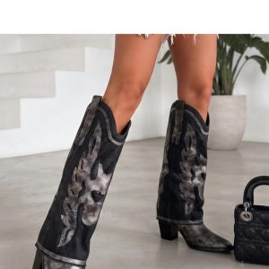 Laarsjes met hoge hak model 231295 Solea