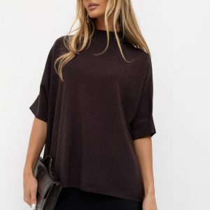 Trui met korte mouwen model 231504 Italy Moda