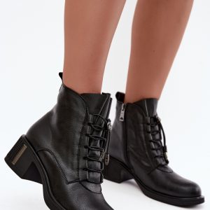 Laarsjes met hoge hak model 231585 Step in style