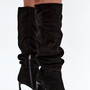 Laarzen met hoge hakken model 231590 Step in style