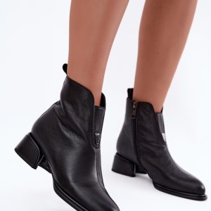 Laarsjes met hoge hak model 231597 Step in style