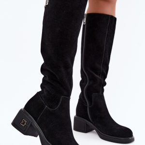 Laarzen met hoge hakken model 231601 Step in style