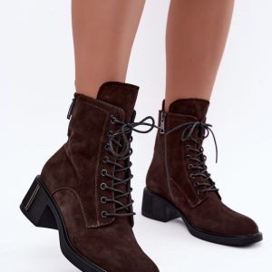 Laarsjes met hoge hak model 231607 Step in style