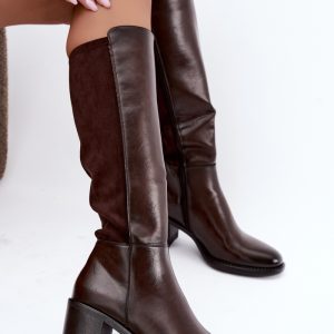 Laarzen met hoge hakken model 231621 Step in style