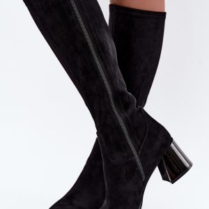 Laarzen met hoge hakken model 231644 Step in style