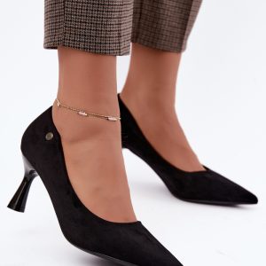 Pumps met dikke hak model 231646 Step in style