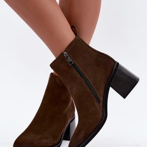 Laarsjes met hoge hak model 231651 Step in style