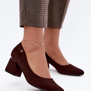 Pumps met dikke hak model 231790 Step in style