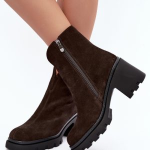 Laarsjes met hoge hak model 231798 Step in style