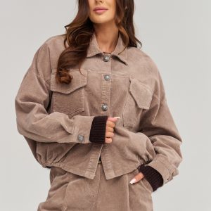 Corduroyjas model 232012 Makadamia