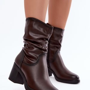Laarsjes met hoge hak model 232064 Step in style