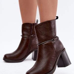 Laarsjes met hoge hak model 232070 Step in style