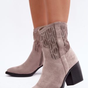 Laarsjes met hoge hak model 232071 Step in style