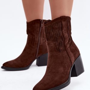 Laarsjes met hoge hak model 232072 Step in style
