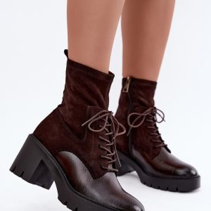Laarsjes met hoge hak model 232078 Step in style