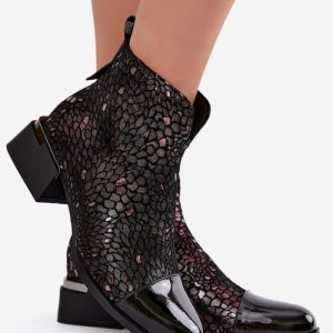 Laarsjes met hoge hak model 232084 Step in style