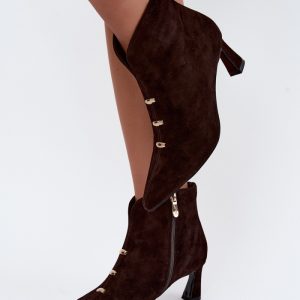 Laarsjes met hoge hak model 232086 Step in style