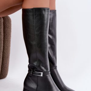 Laarzen met hoge hakken model 232097 Step in style