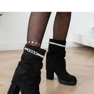 Laarsjes met hoge hak model 232163 Solea