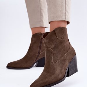 Laarsjes met hoge hak model 232348 Step in style