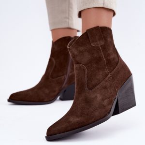 Laarsjes met hoge hak model 232349 Step in style