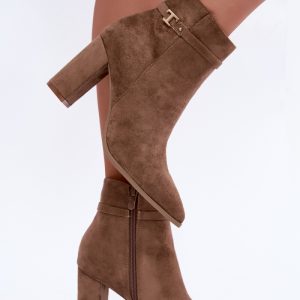Laarsjes met hoge hak model 232352 Step in style