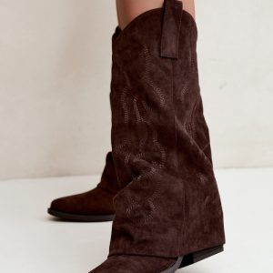 Laarzen met hoge hakken model 232469 Step in style