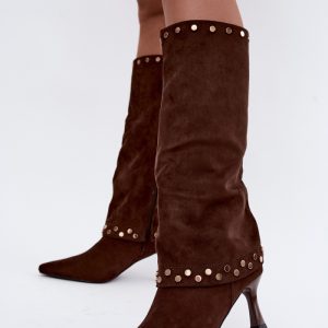 Laarzen met hoge hakken model 232479 Step in style