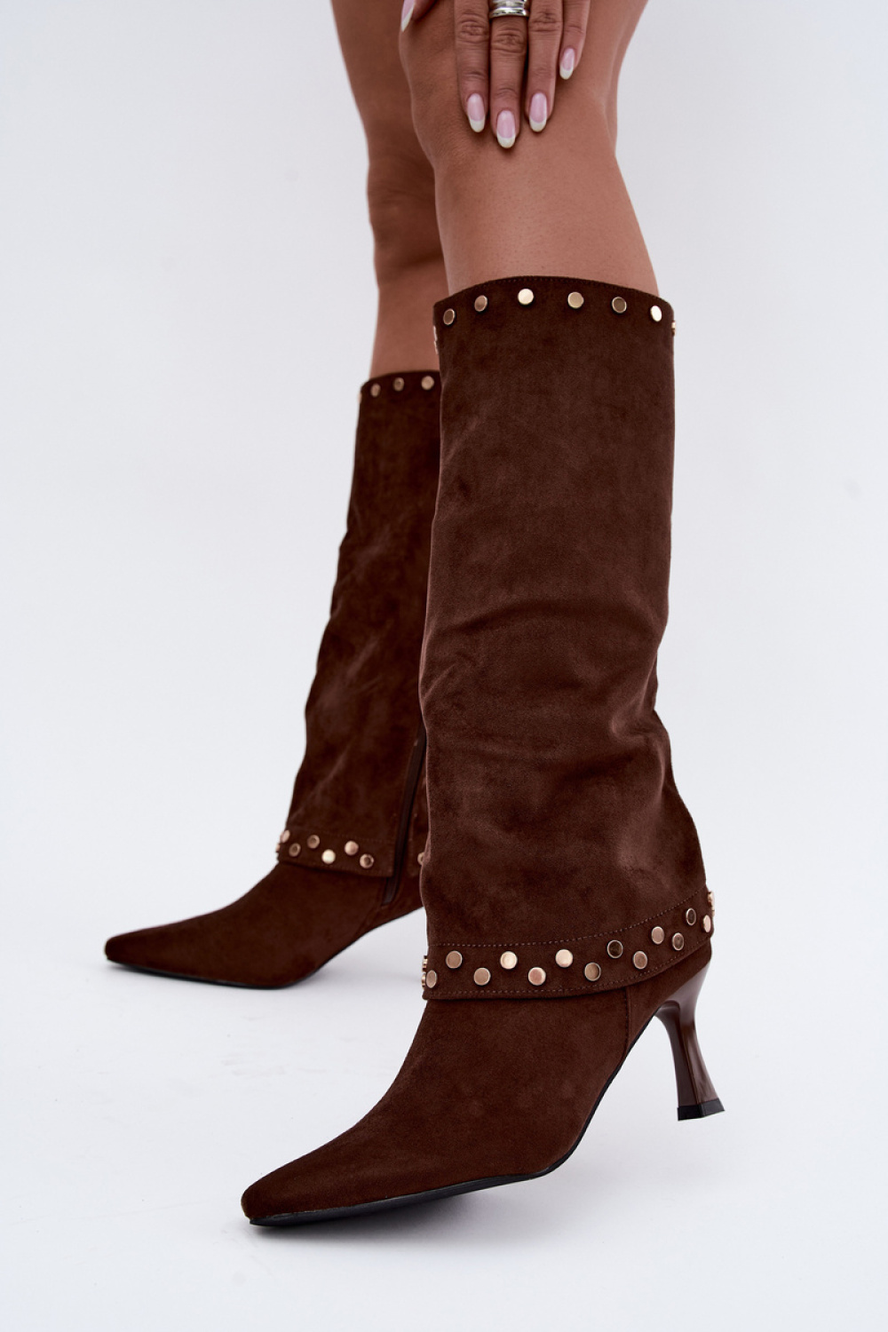 Laarzen met hoge hakken model 232479 Step in style