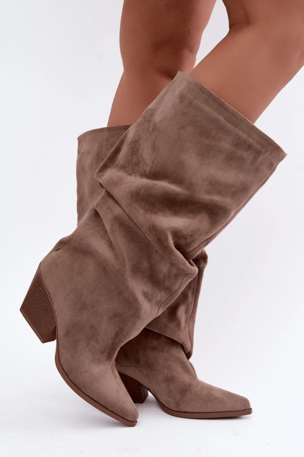 Laarzen met hoge hakken model 232473 Step in style