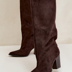 Laarzen met hoge hakken model 232656 Step in style